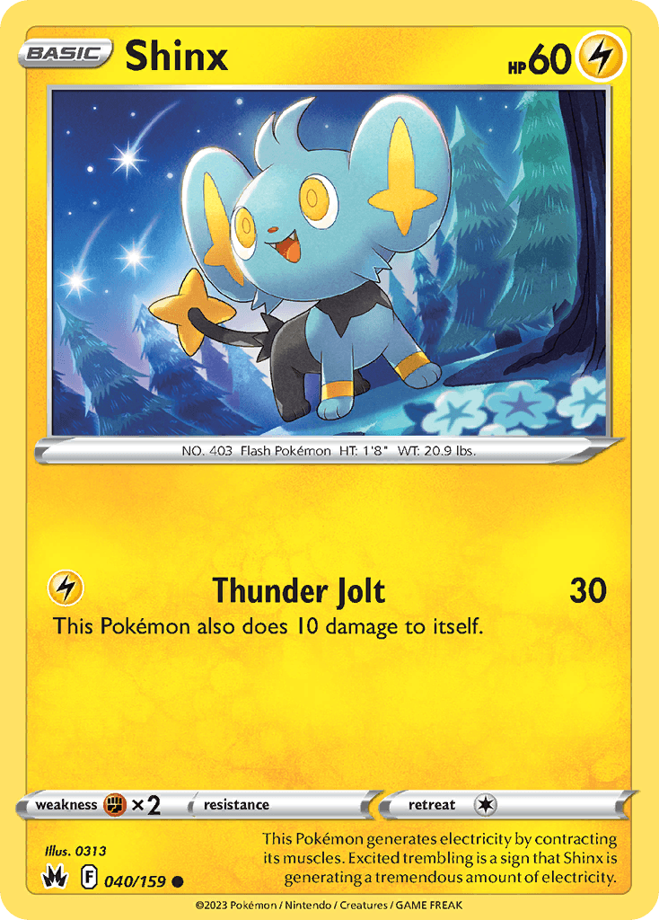 Shinx — Crown Zenith #40