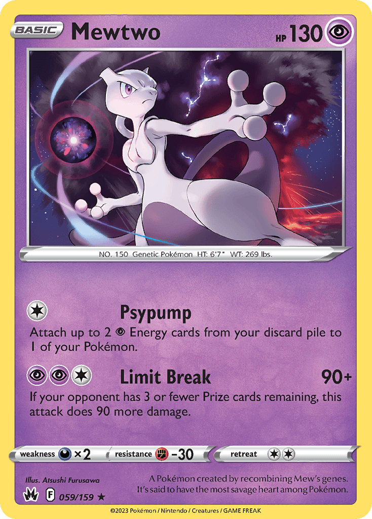 Mewtwo — Crown Zenith #59