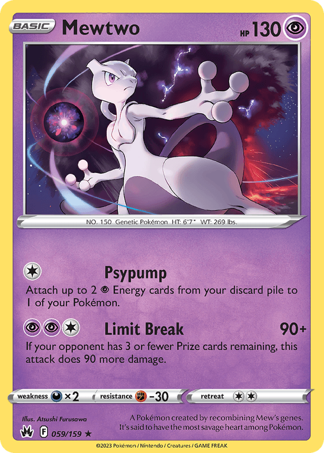 Mewtwo — Crown Zenith #59