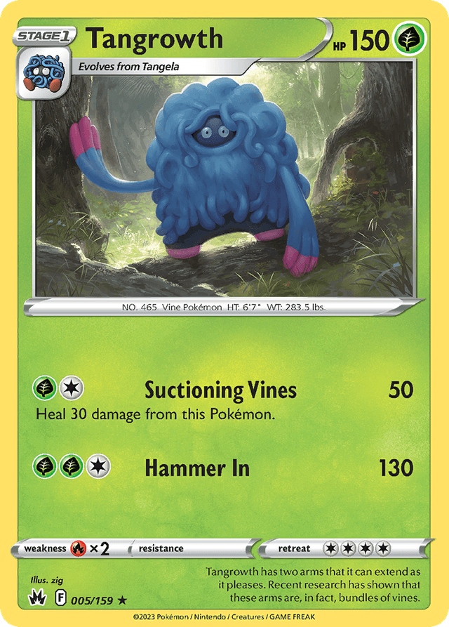 Tangrowth — Crown Zenith #5