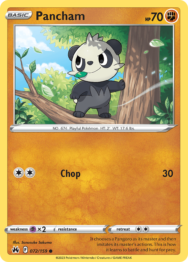 Pancham — Crown Zenith #72