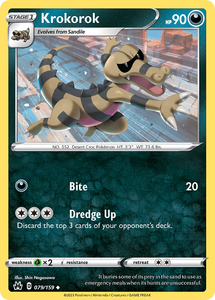 Krokorok — Crown Zenith #79