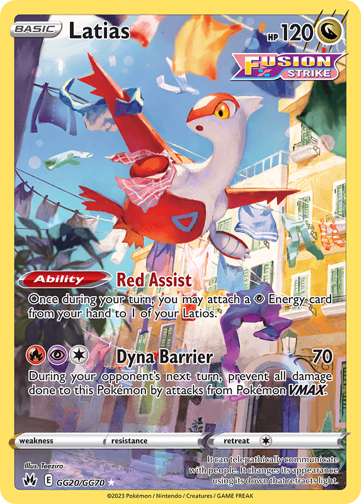 Latias — Crown Zenith Galarian Gallery #GG20