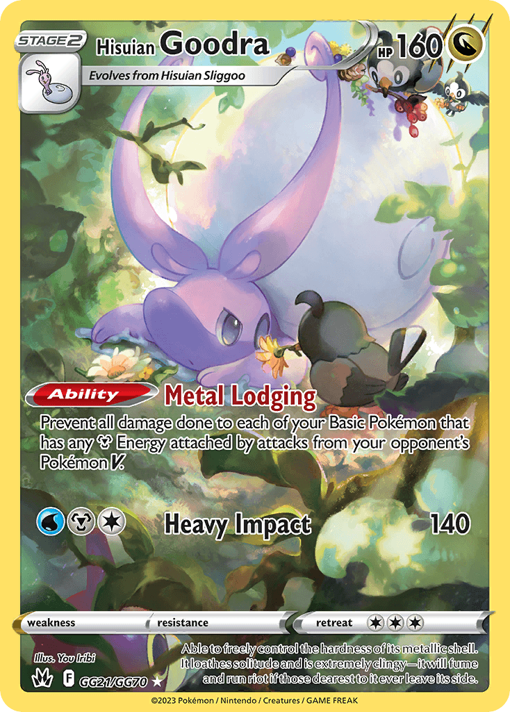 Hisuian Goodra — Crown Zenith Galarian Gallery #GG21