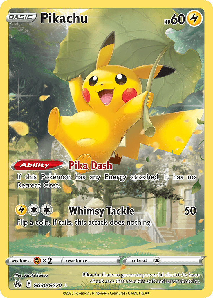 Pikachu — Crown Zenith Galarian Gallery #GG30