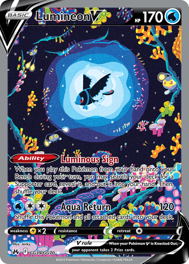 Lumineon V — Crown Zenith Galarian Gallery #GG39