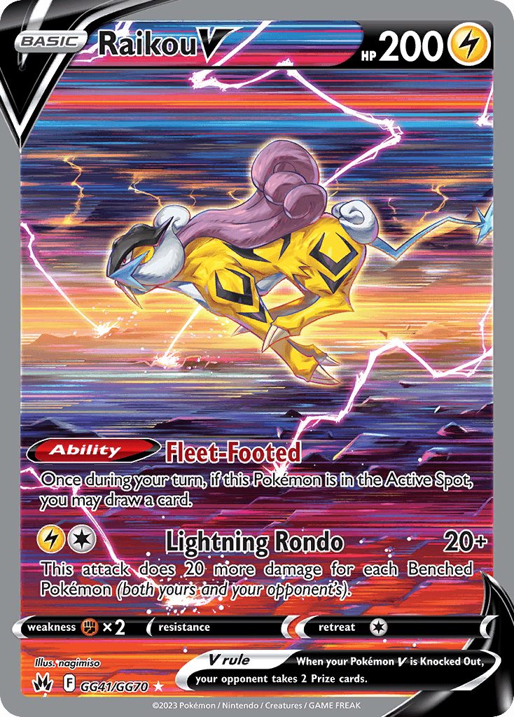 Raikou V — Crown Zenith Galarian Gallery #GG41