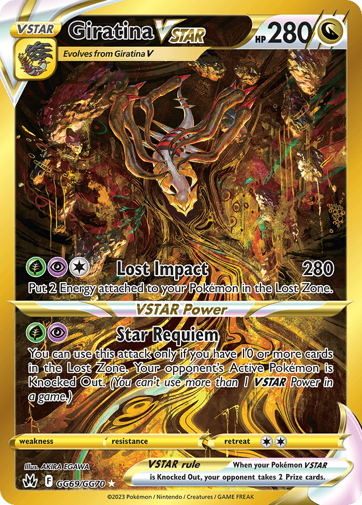 Giratina VSTAR — Crown Zenith Galarian Gallery #GG69