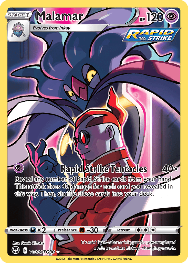 Malamar — Silver Tempest Trainer Gallery #TG06