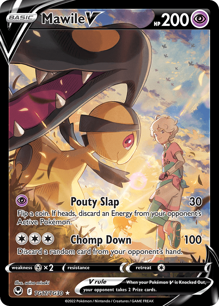 Mawile V — Silver Tempest Trainer Gallery #TG17
