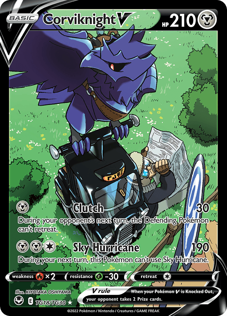 Corviknight V — Silver Tempest Trainer Gallery #TG18