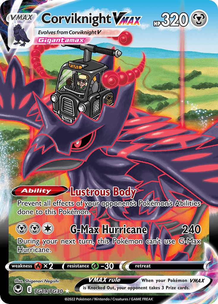 Corviknight VMAX — Silver Tempest Trainer Gallery #TG19