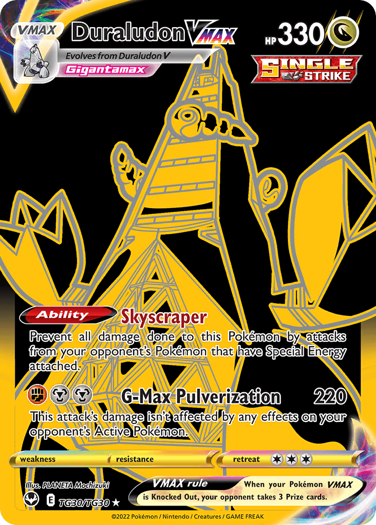 Duraludon VMAX — Silver Tempest Trainer Gallery #TG30