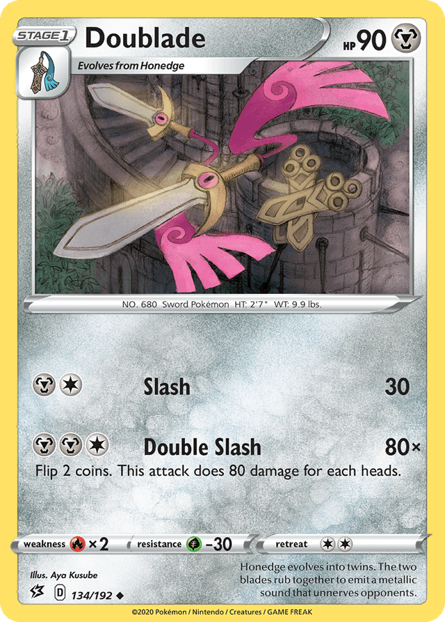 Doublade — Rebel Clash #134