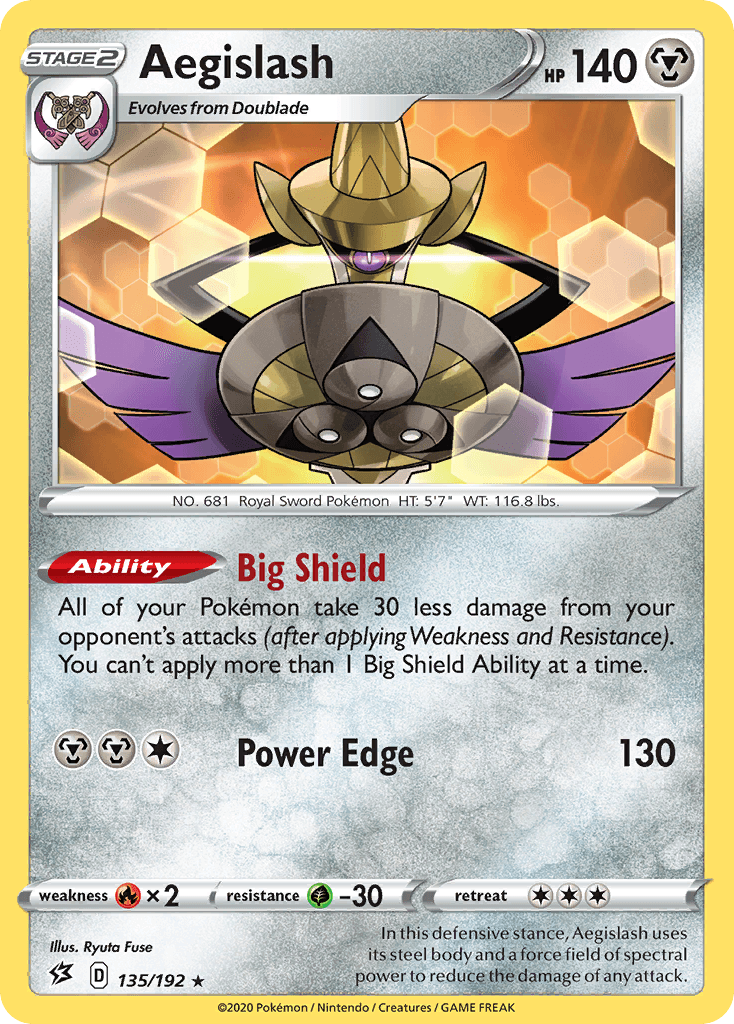 Aegislash — Rebel Clash #135