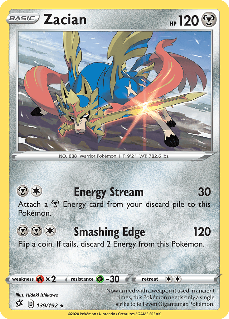 Zacian — Rebel Clash #139