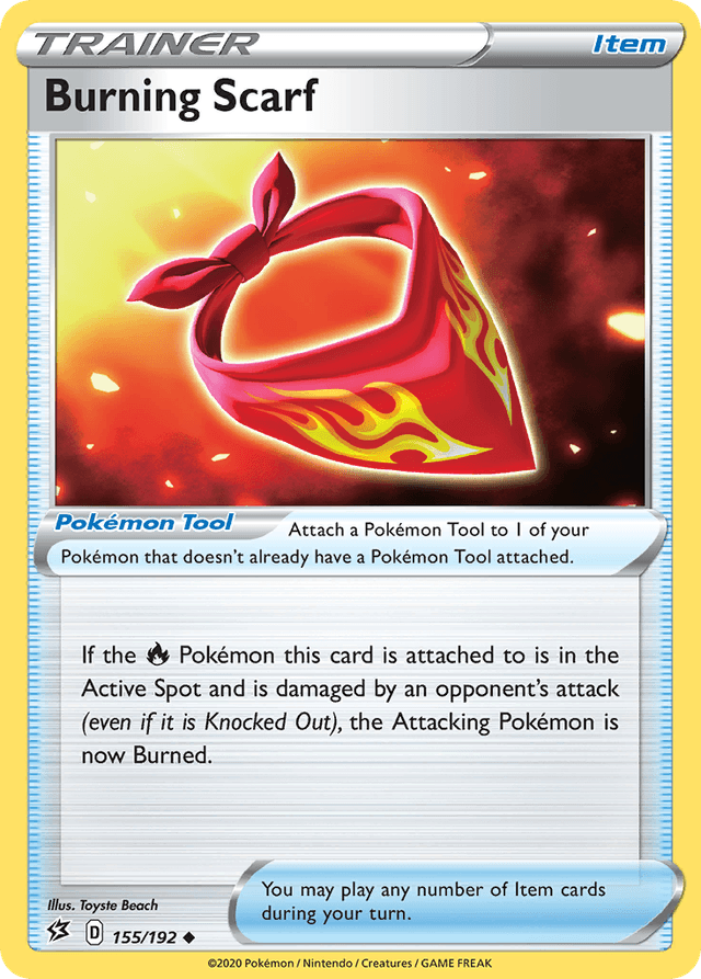 Burning Scarf — Rebel Clash #155