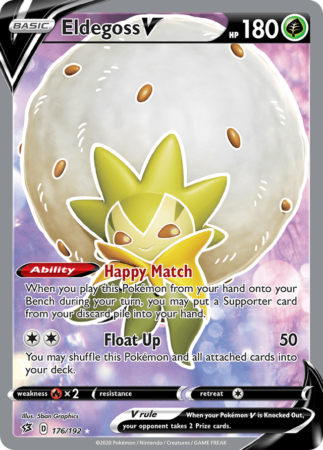 Eldegoss V — Rebel Clash #176