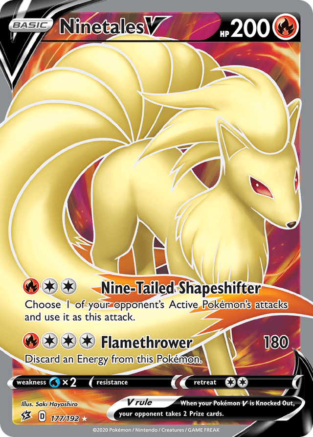 Ninetales V — Rebel Clash #177