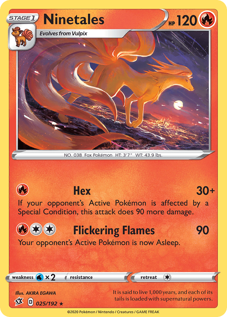 Ninetales — Rebel Clash #25