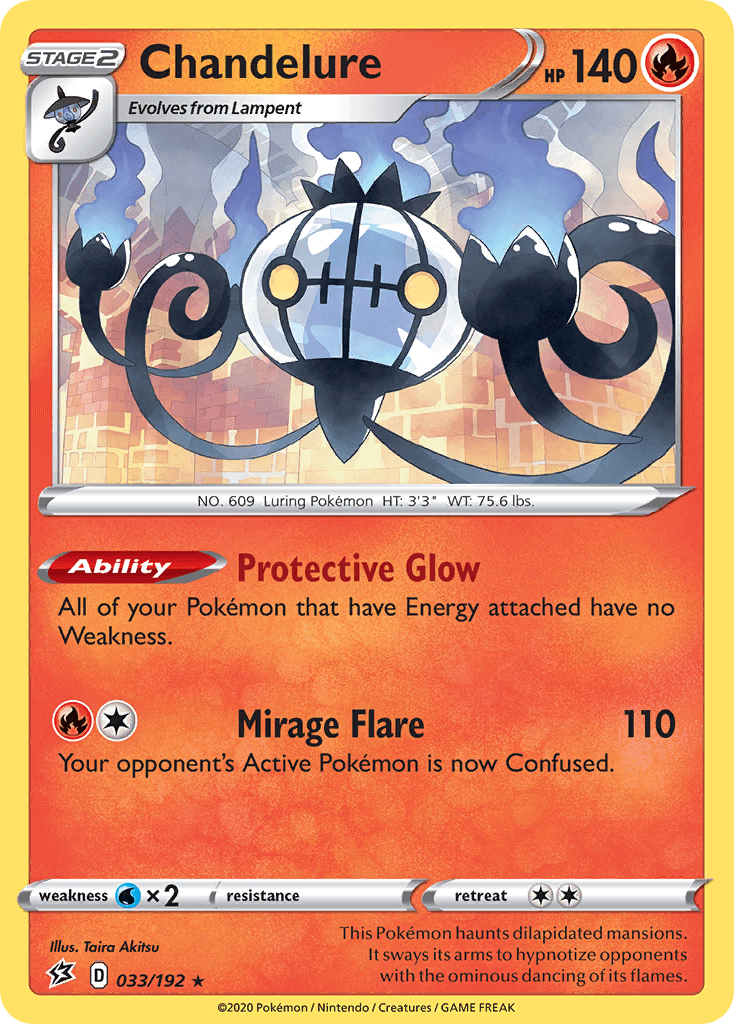 Chandelure — Rebel Clash #33