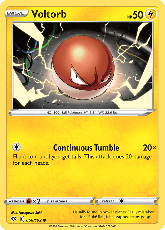 Voltorb — Rebel Clash #56