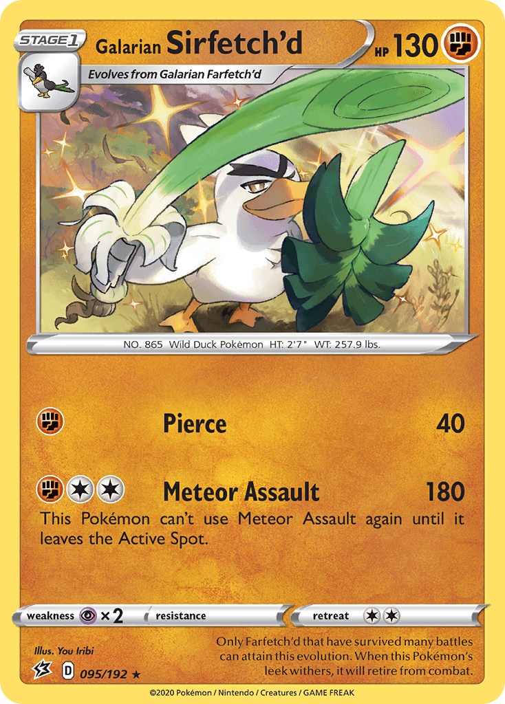Galarian Sirfetch'd — Rebel Clash #95