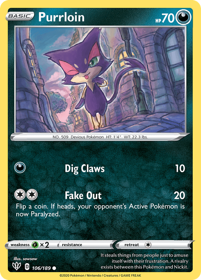Purrloin — Darkness Ablaze #106