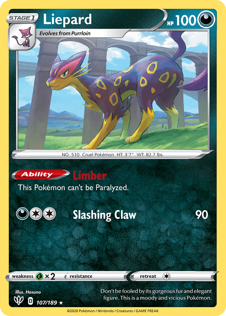 Liepard — Darkness Ablaze #107