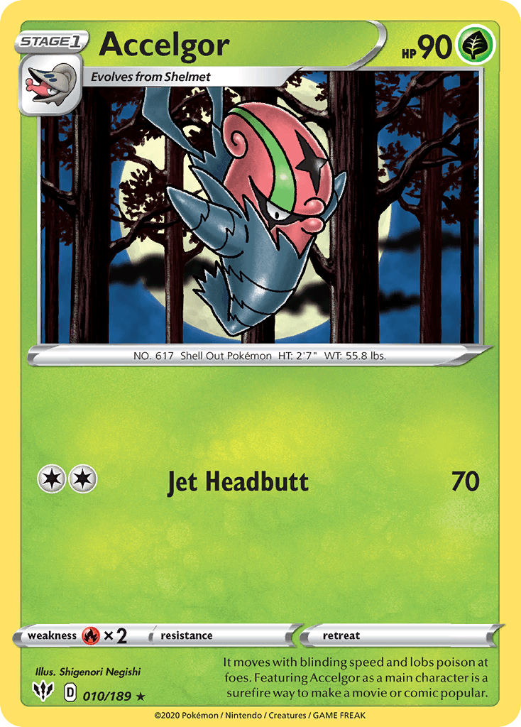 Accelgor — Darkness Ablaze #10