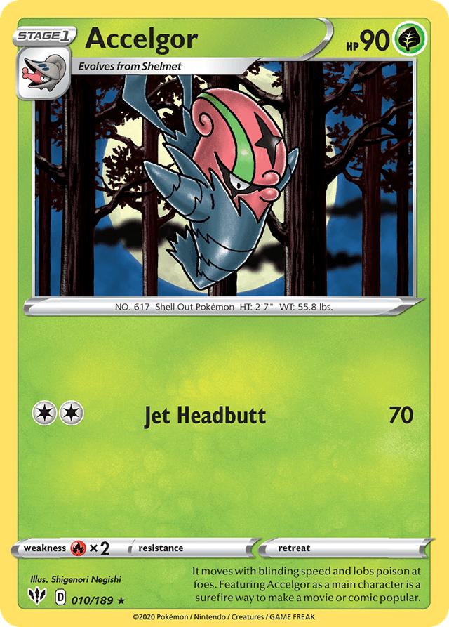 Accelgor — Darkness Ablaze #10