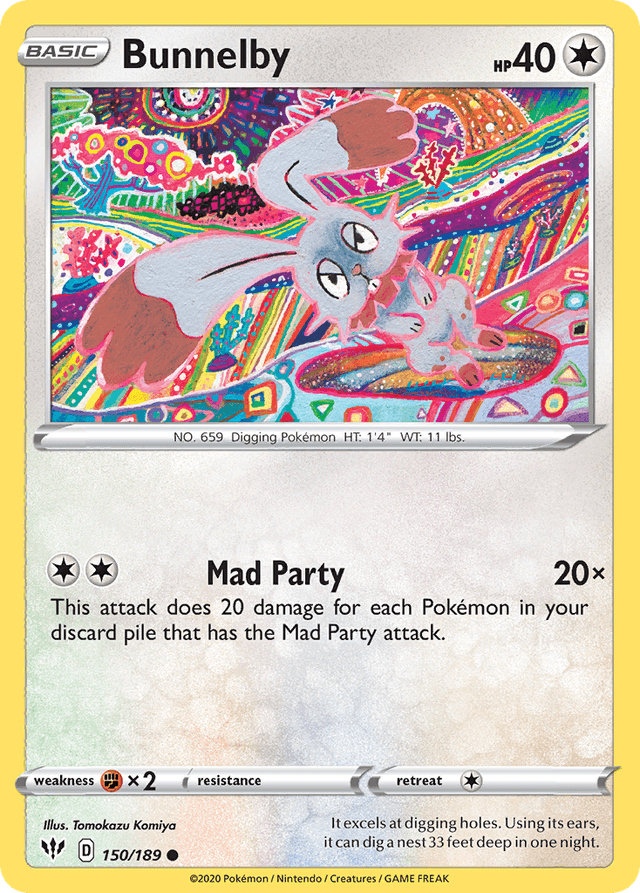 Bunnelby — Darkness Ablaze #150