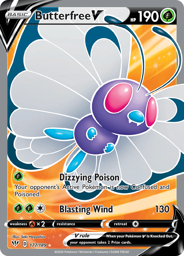 Butterfree V — Darkness Ablaze #177