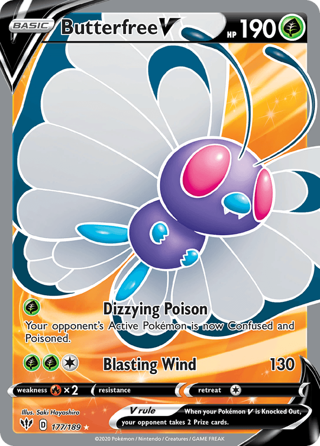 Butterfree V — Darkness Ablaze #177