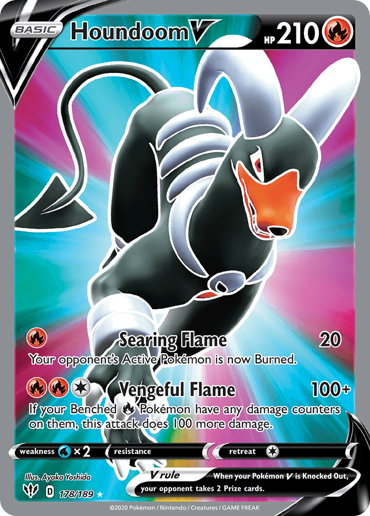 Houndoom V — Darkness Ablaze #178