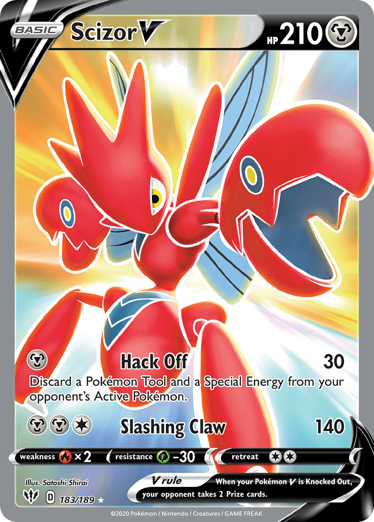 Scizor V — Darkness Ablaze #183