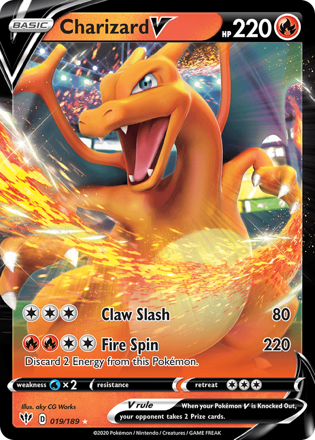 Charizard V — Darkness Ablaze #19