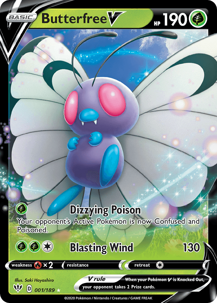 Butterfree V — Darkness Ablaze #1