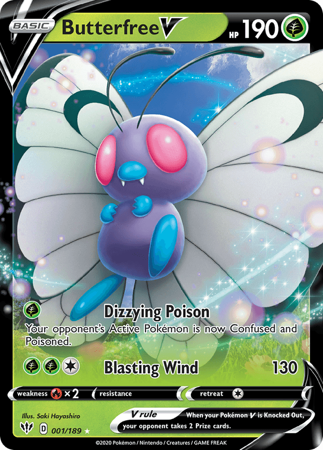 Butterfree V — Darkness Ablaze #1