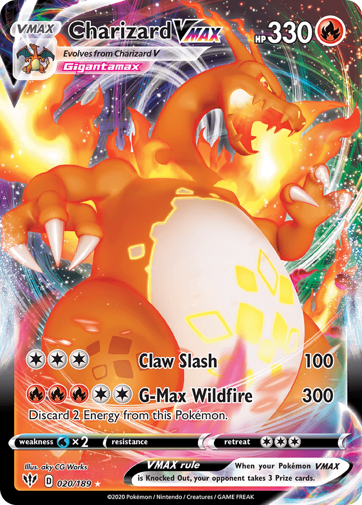 Charizard VMAX — Darkness Ablaze #20