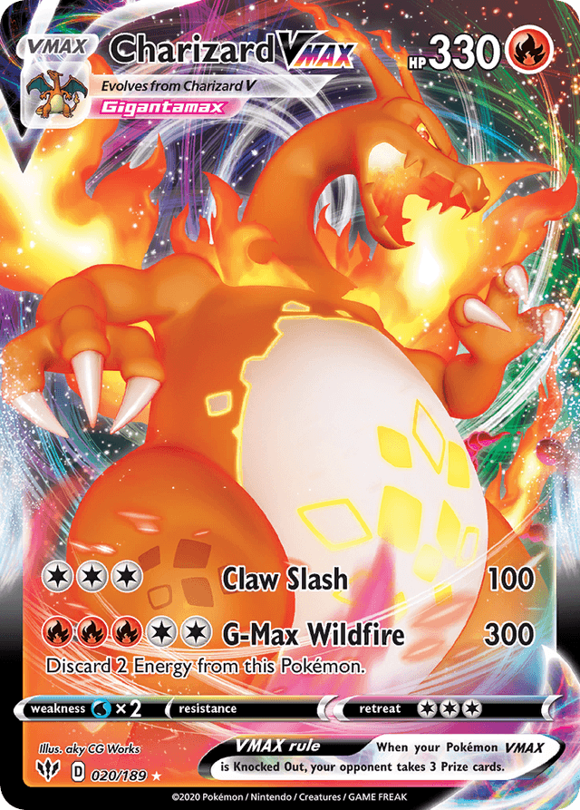 Charizard VMAX — Darkness Ablaze #20