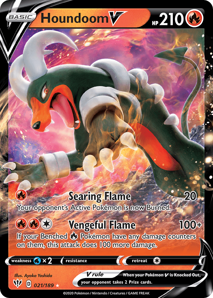 Houndoom V — Darkness Ablaze #21