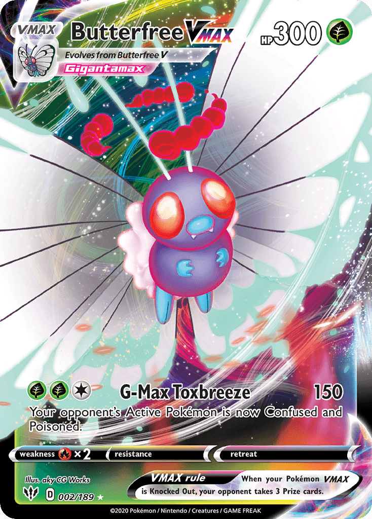 Butterfree VMAX — Darkness Ablaze #2
