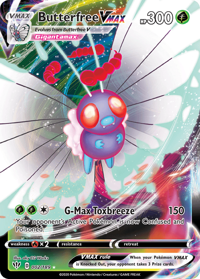 Butterfree VMAX — Darkness Ablaze #2