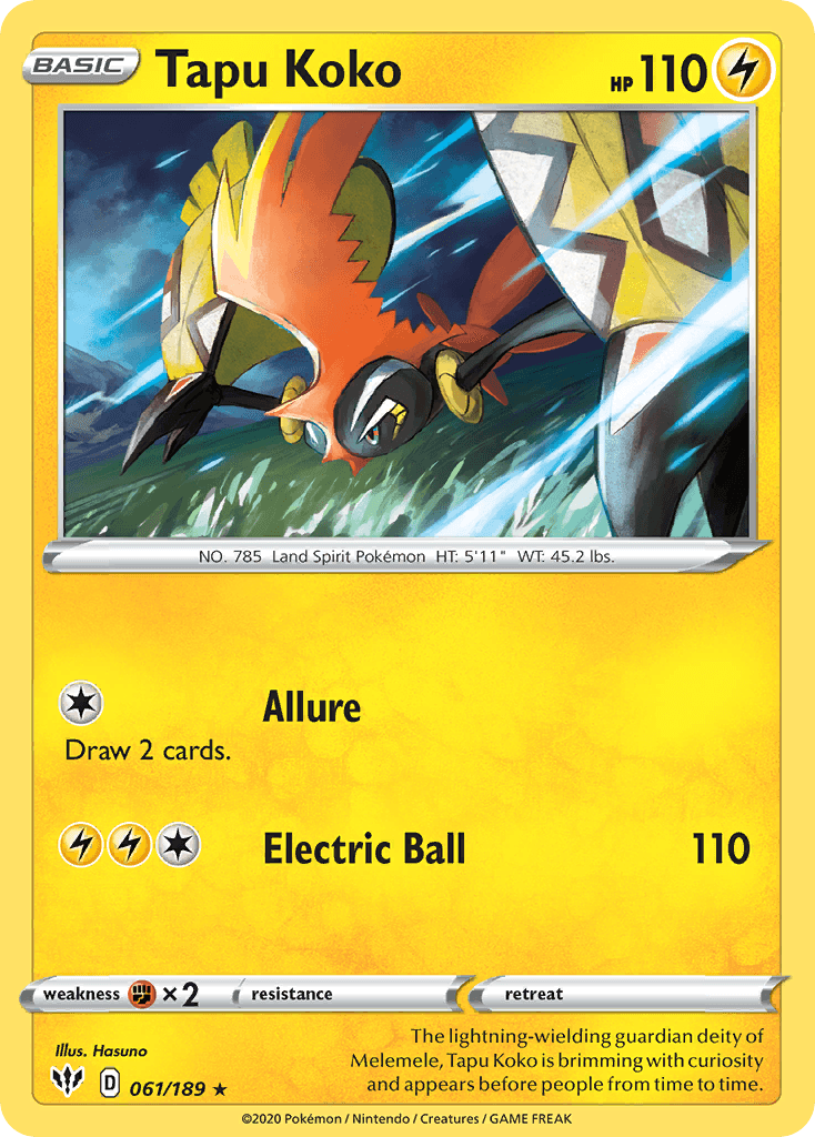 Tapu Koko — Darkness Ablaze #61