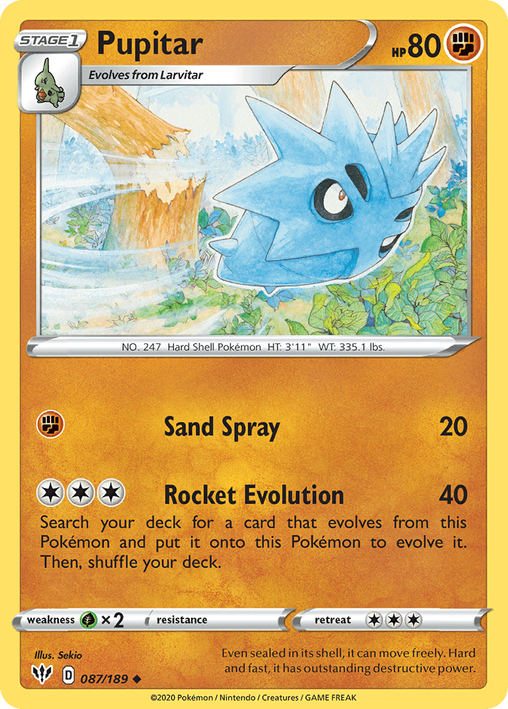 Pupitar — Darkness Ablaze #87