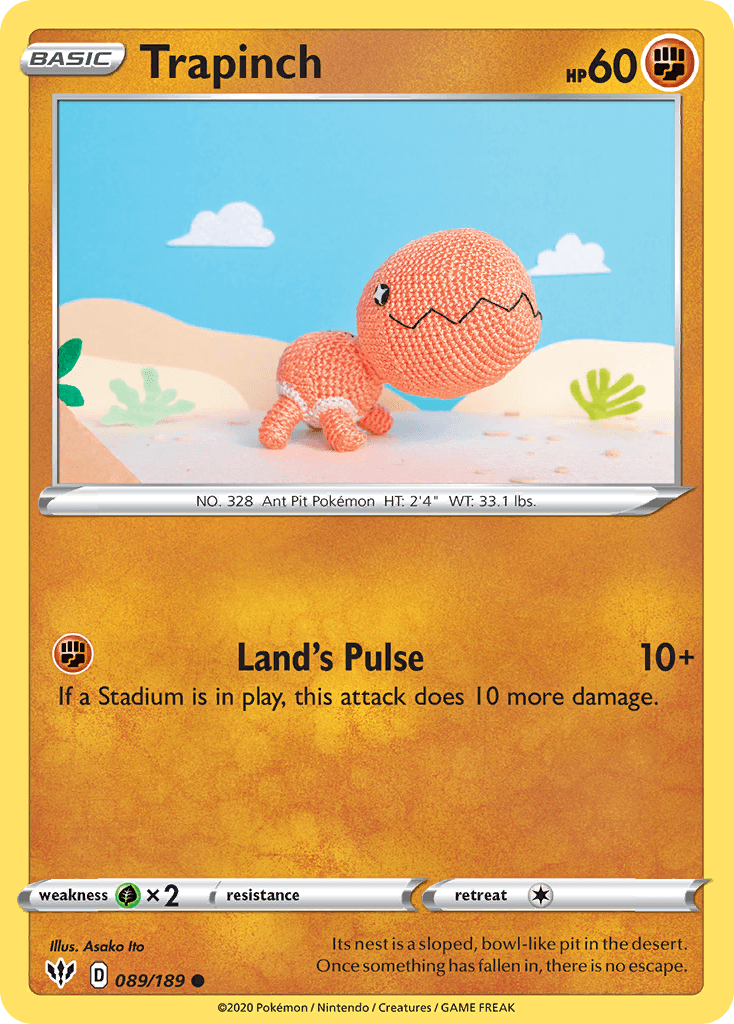 Trapinch — Darkness Ablaze #89