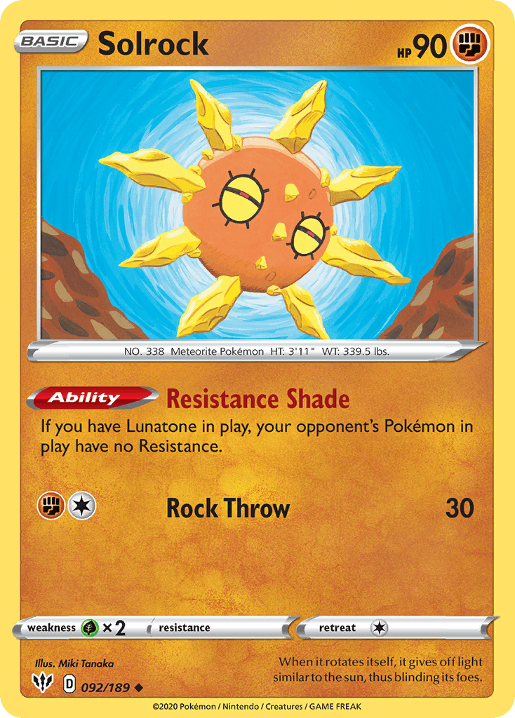 Solrock — Darkness Ablaze #92