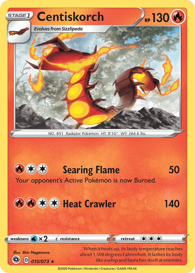 Centiskorch — Champion's Path #10