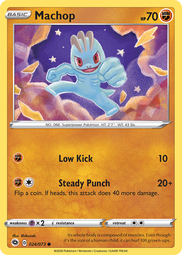 Machop — Champion's Path #24